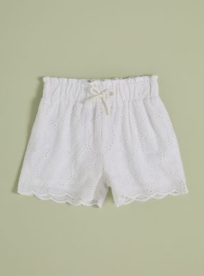 Short Elasticado Broderie Niña