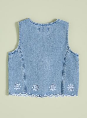 Imagen 2 del producto Chaqueta Denim Vest Bordado