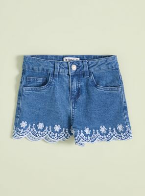 Short Festón Bordado