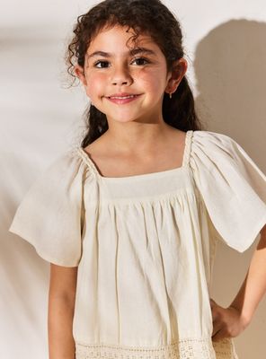 Imagen 2 del producto Blusa India Texturada y Broderie