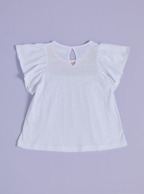 Imagen 2 del producto Polera Bordada con Mangas Anchas