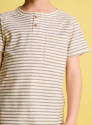 Imagen 2 del producto Polera Henley Rayas