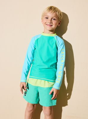 Traje de Baño Polera UV Niño