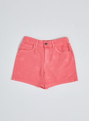 Short Bordado Flores