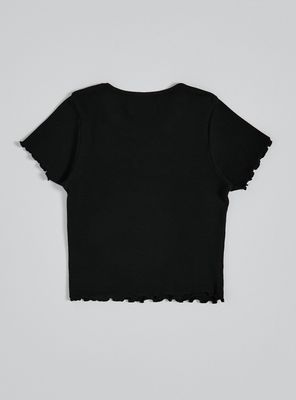 Imagen 2 del producto Polera Rib con Borde Irregular