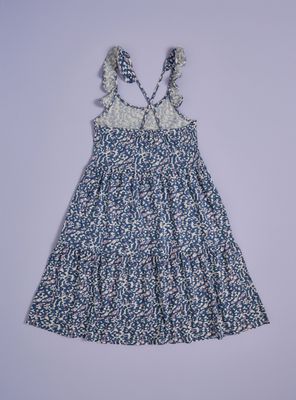 Imagen 2 del producto Vestido con Vuelos y Tiras Cruzadas Espalda