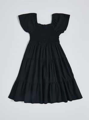 Vestido Diseño Panal con Cortes