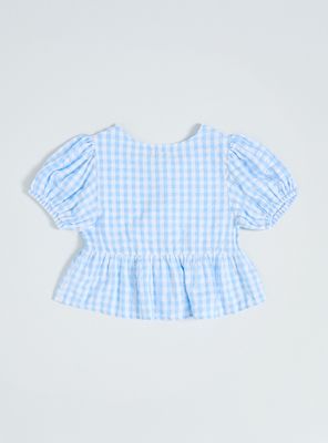 Imagen 2 del producto Blusa Vichi con Mangas Globo y Amarras