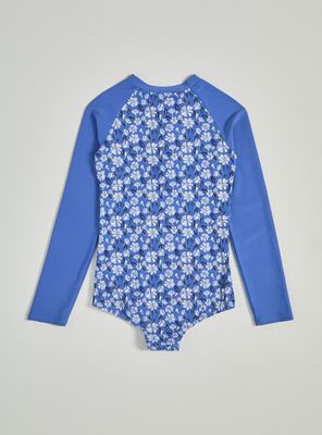 Imagen 2 del producto Traje de Baño Manga Larga Estampado Block Color