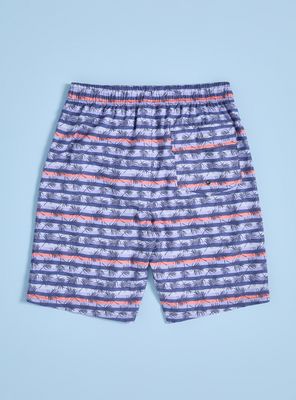 Imagen 2 del producto Traje de Baño Básico Estampado con Bolsillo Atrás