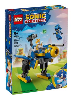 Lego Ciclón vs Metal Sonic