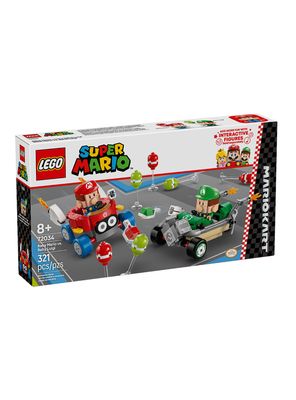 Lego Mario Kart Bebé Mario vs Bebé Luigi