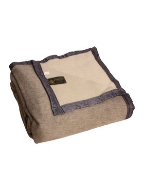 Frazada de Lana Rapallo 1 Plaza Gris