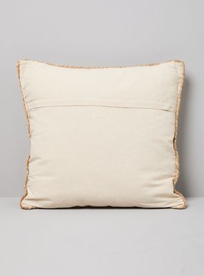 Imagen 2 del producto Cojín Tribal de Yute 50x50 cm