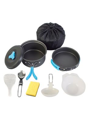Imagen 1 del producto Set Cocina para Camping Aluminio 7 Piezas