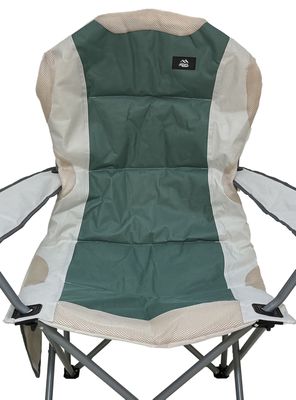 Imagen 2 del producto Silla de Camping con Apoyabrazos Acolchada Verde