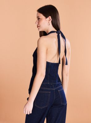 Imagen 2 del producto Peto Cuello Halter Aplicación Tachas