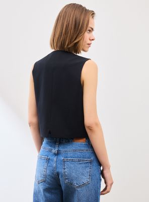 Imagen 2 del producto Blazer Vest con Cierre Botones