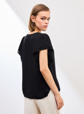 Imagen 2 del producto Blazer Escote V Mangas Doble Vuelo