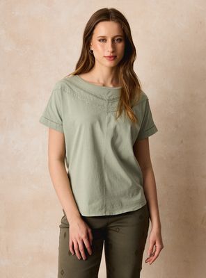 Polera Detalle de Cintas