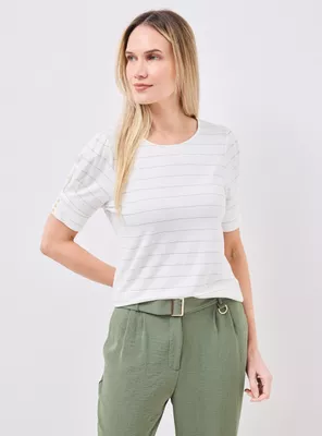 Polera Manga Corta Puff