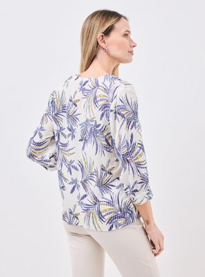 Imagen 2 del producto Blusa Estampada Manga 3/4