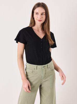 Imagen 1 del producto Polera Básica 3 Botones