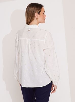 Imagen 2 del producto Blusa con Bordado Metalizádo