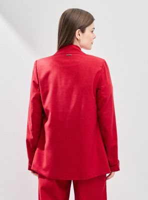 Imagen 2 del producto Blazer con Lino y Pasador en Mangas