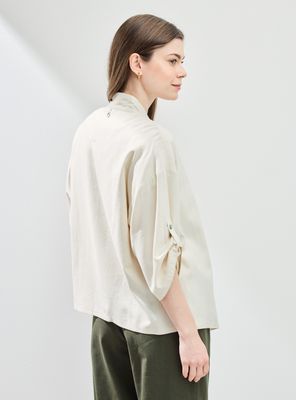 Imagen 2 del producto Kimono con Lino y Ajustador en Mangas