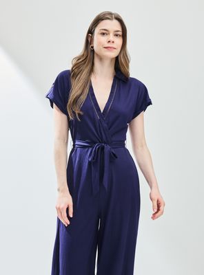 Imagen 1 del producto Enterito Escote Cruzado y Tela Elasticada