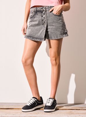 Imagen 1 del producto Short Tipo Falda Jeans