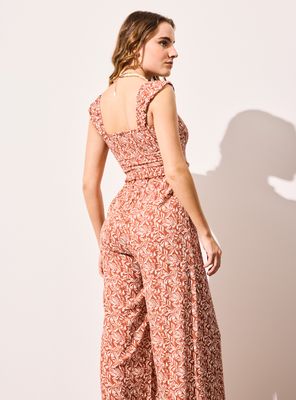 Imagen 2 del producto Enterito Estampado Parte Superior Elasticada