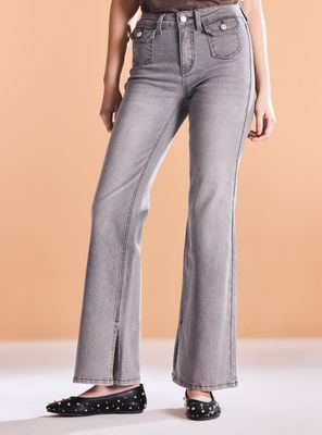 Jeans Low Rise Bolsillos Delanteros