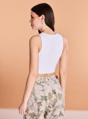 Imagen 2 del producto Polera Top Corsetero Tejido