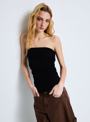 Polera Top Strapless