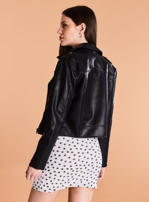 Imagen 2 del producto Chaqueta Biker Pu con Cierre Metálico