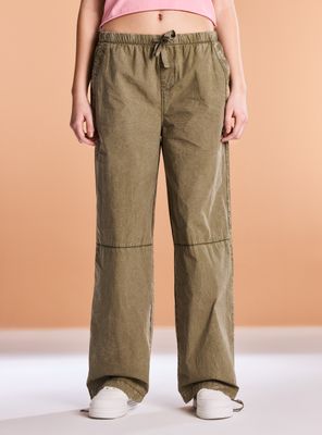 Pantalón Parachute Lavado