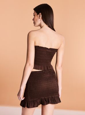 Imagen 2 del producto Blusa Top Ajustado con Lace Up