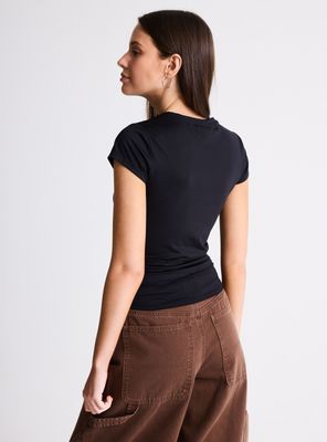 Imagen 2 del producto Polera Manga Corta Recogido a los Costados