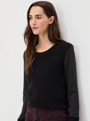 Polera Lisa Manga Color Regular