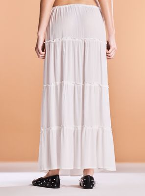 Imagen 2 del producto Falda Larga con Lazo al Frente