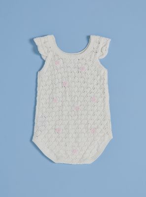 Imagen 2 del producto Enterito con Bordado de Flores