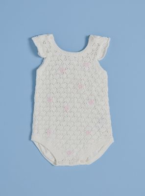 Enterito con Bordado de Flores