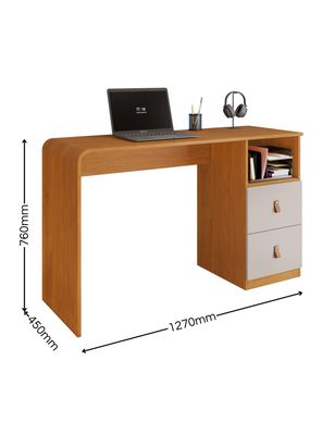 Imagen 2 del producto Escritorio Alice 2 Cajones Café