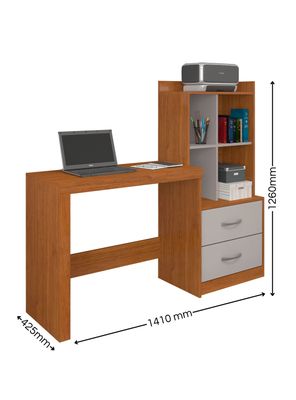 Imagen 2 del producto Escritorio Alana 2 Cajones Café