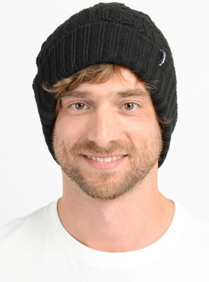 Beanie Lana Doble Tejido