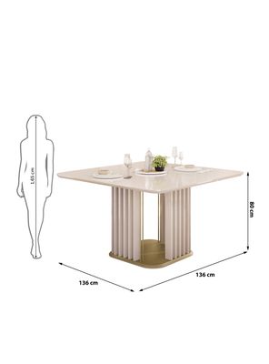 Imagen 2 del producto Juego de Comedor Melissa 8 Sillas