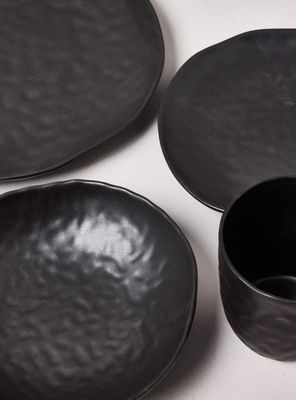 Imagen 2 del producto Set de Loza 24 Piezas Arcilla Negra