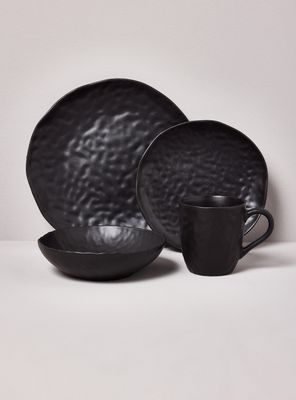 Imagen 1 del producto Set de Loza 24 Piezas Arcilla Negra